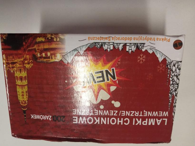 Lampki choinkowe 200 żarówek 