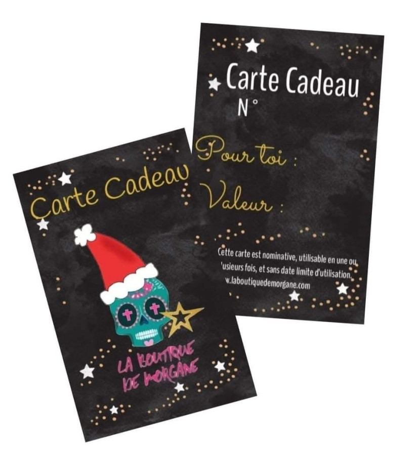 CARTE-CADEAU de 50 € 