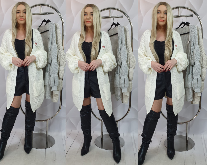 Kardigan SALINAS 5916 RN1 %PRZECENA