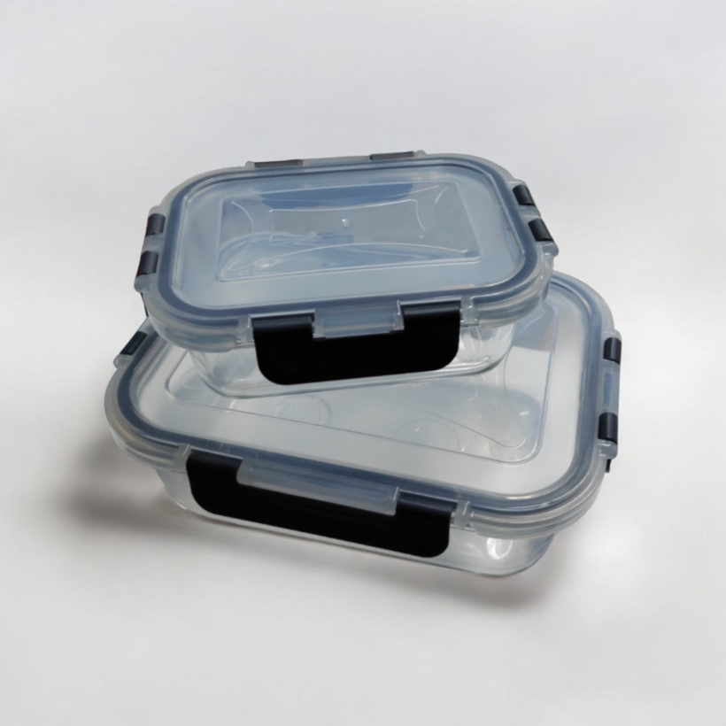 Szklane pojemniki na żywność 10 sztuk wolne od BPA