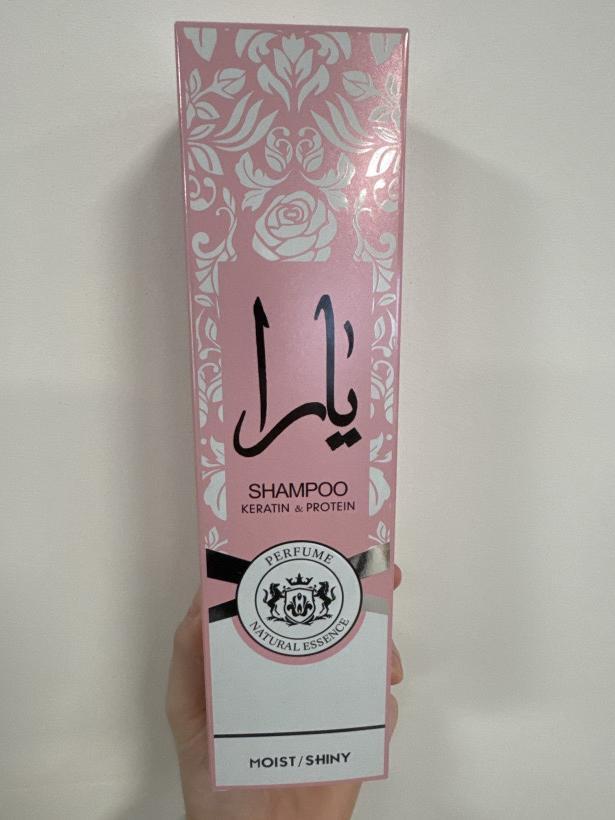 Šampón na vlasy s keratínom a proteinom YARA ružová - 600 ml