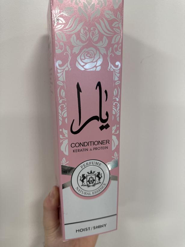 Parfumovaný kondicionér na vlasy YARA (ružová) - 600 ml