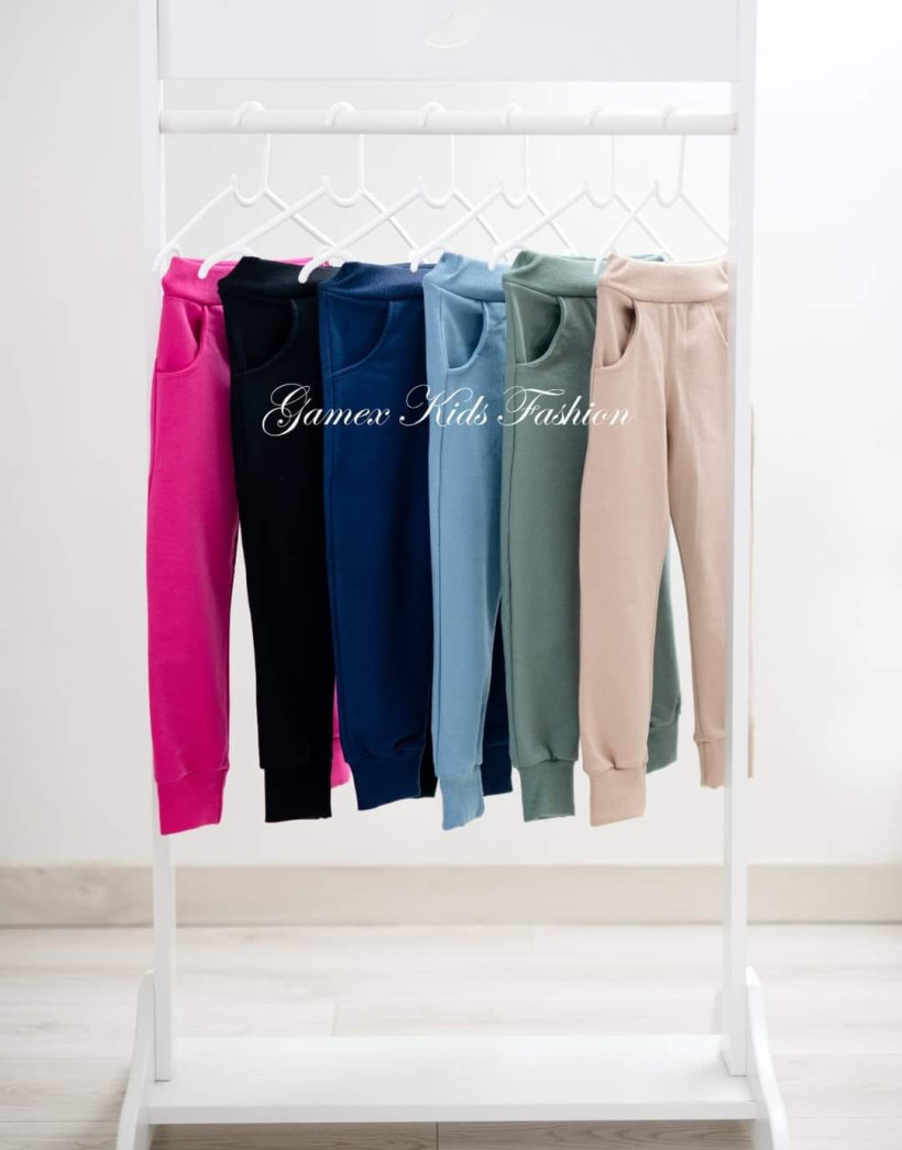 Spodnie basic Gamex fuksja