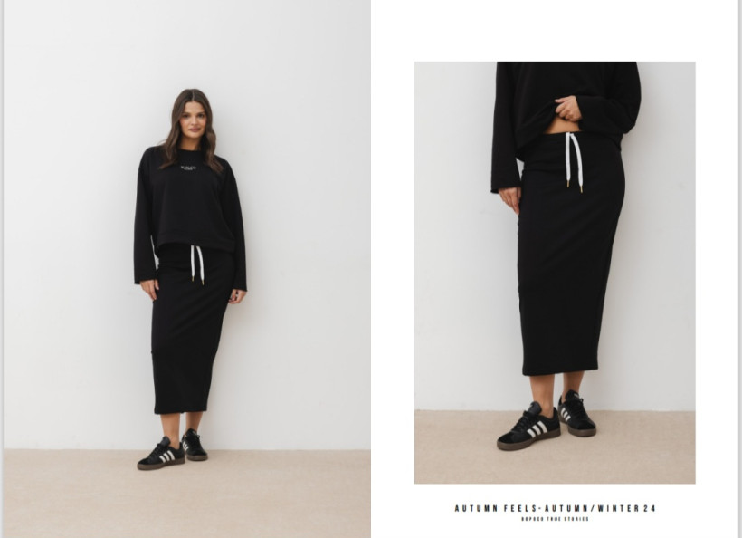 SPÓDNICA CZARNA DRES BOPOCO