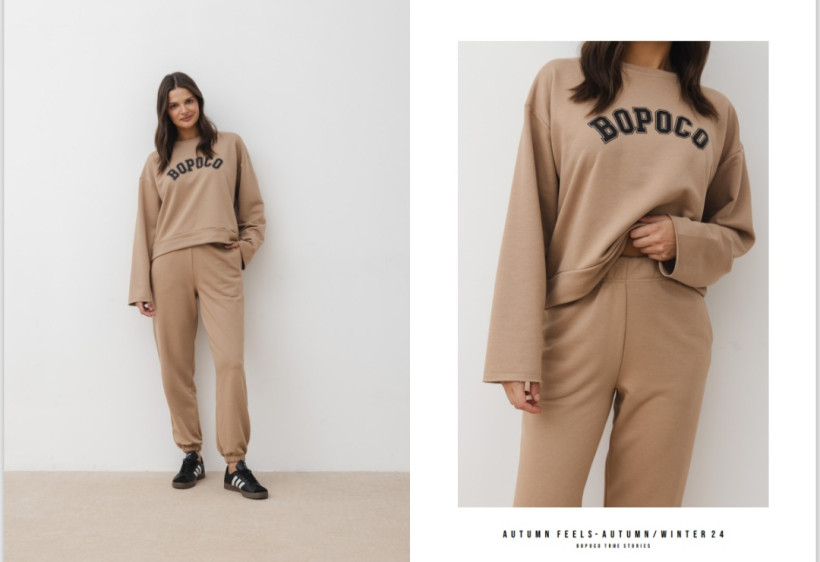 SPODNIE DRESOWE BEŻ BOPOCO