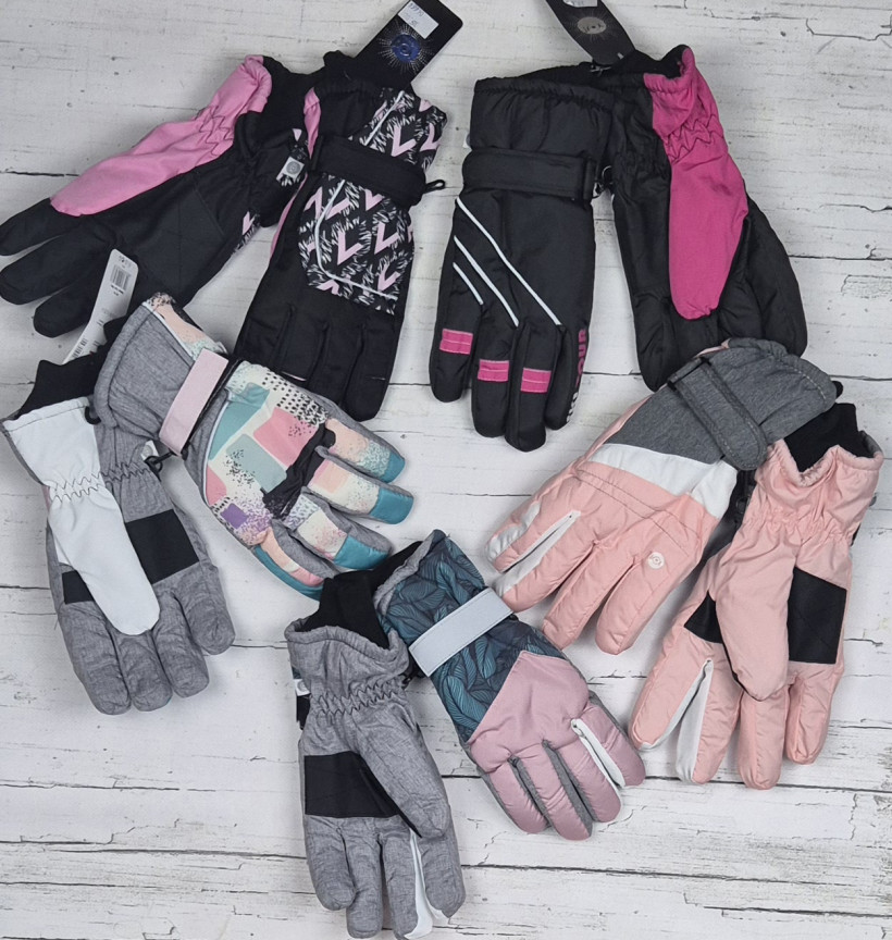 Rękawiczki narciarskie dziewczynka