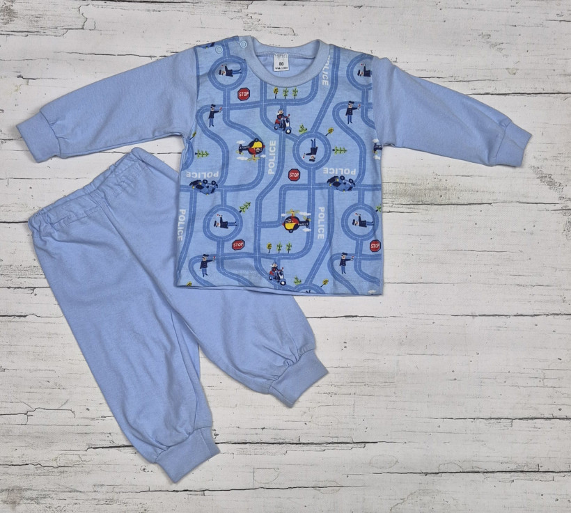 Piżamka chłopięca POJAZDY