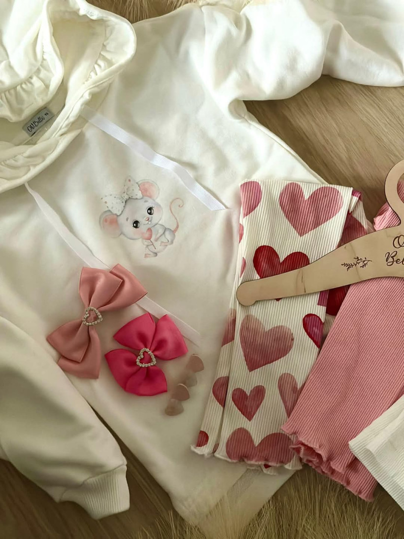 Leginsy serca Oh Love Oh Bella