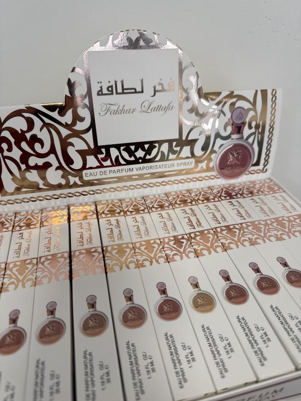 Kabelkový parfem FAKHAR LATTAFA - zlatý - 35 ml