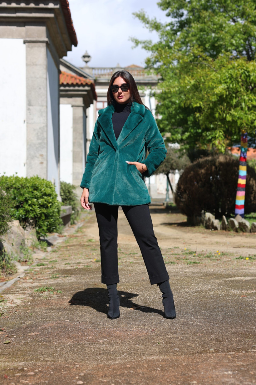 Casaco pelo stessa Verde