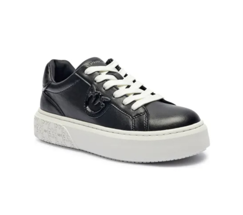 Buty Pinko Yoko 12 Sneaker Calf Leather czarne