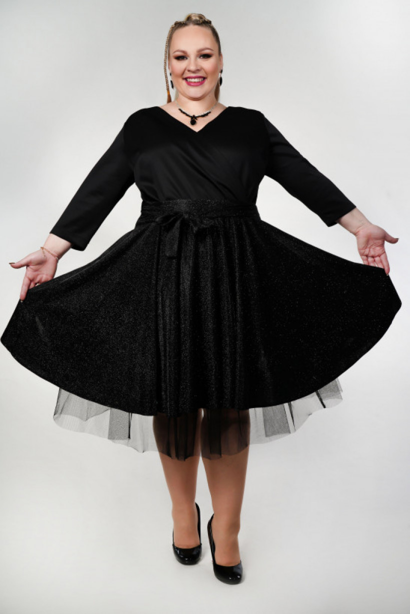 Sukienka PRINCESSA czarna