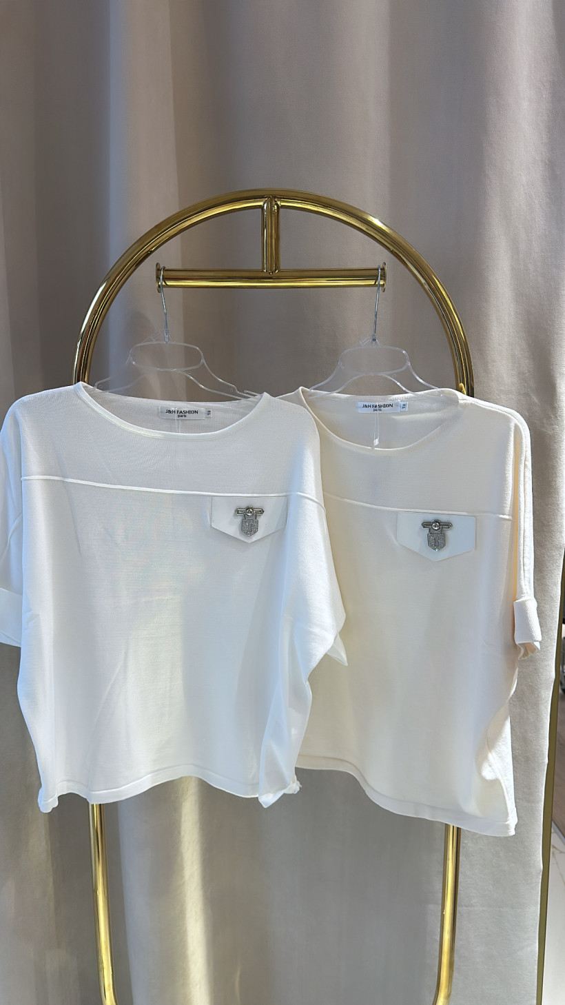 J&H BLUZKA KŁÓDKA UNI