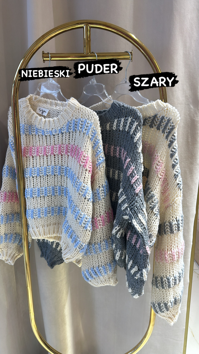 KC SWETRY KOLOROWY SPLOT