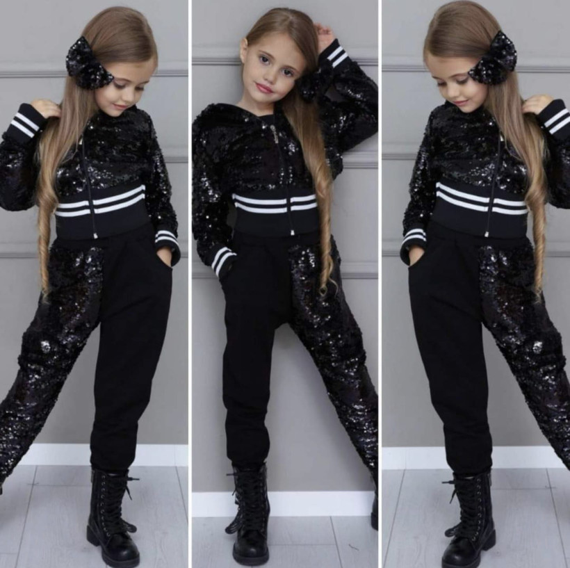 Komplet cekiny 3 el.