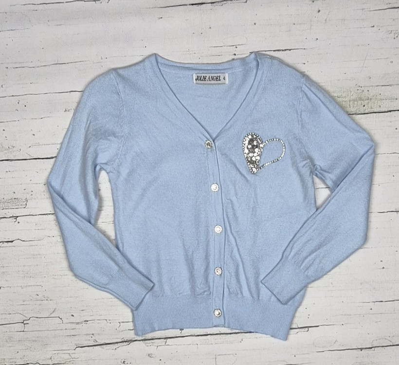 Sweter Serce kryształ