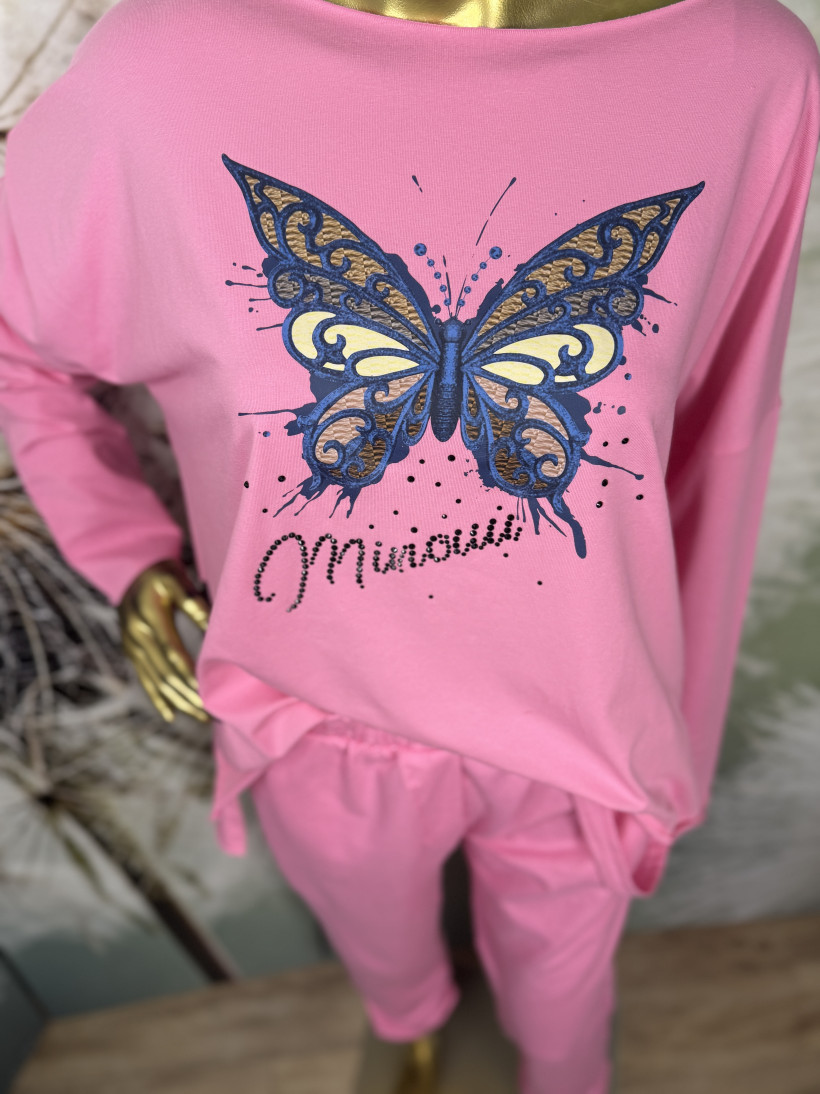 Bluzeczka bawełniana Agnes Motyl Minouu