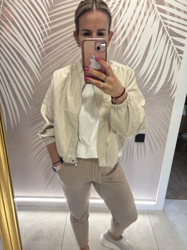 Bomberka ekoskóra krótka