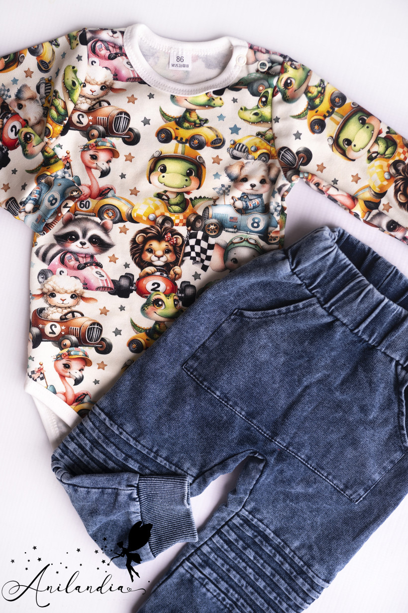 Body zwierzątka na wyścigach Le bebe