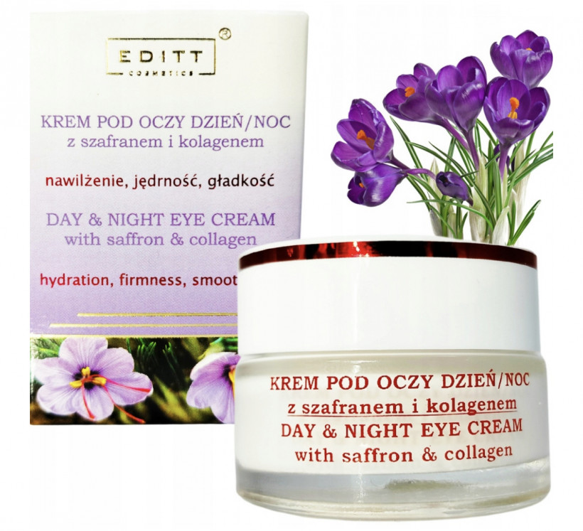 Krem pod oczy szafran