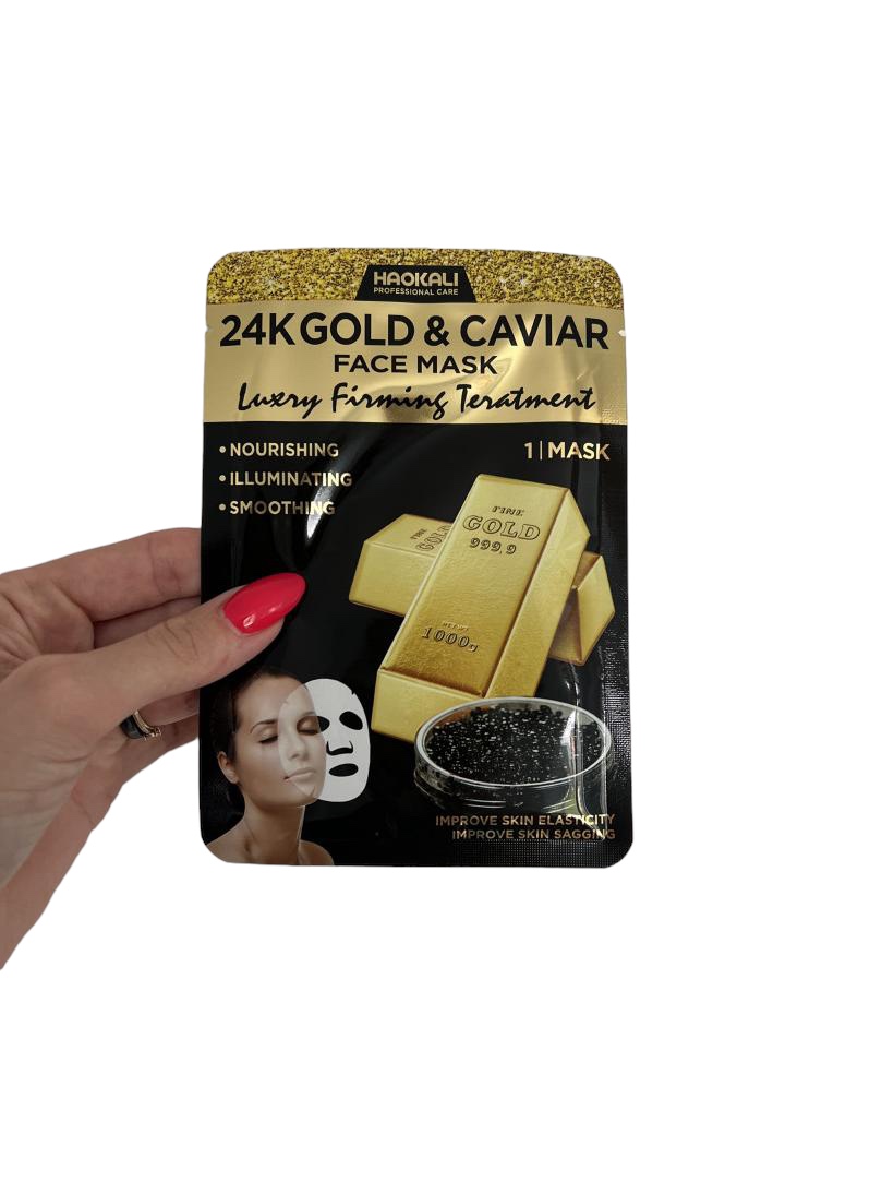 Maska złoto cavior