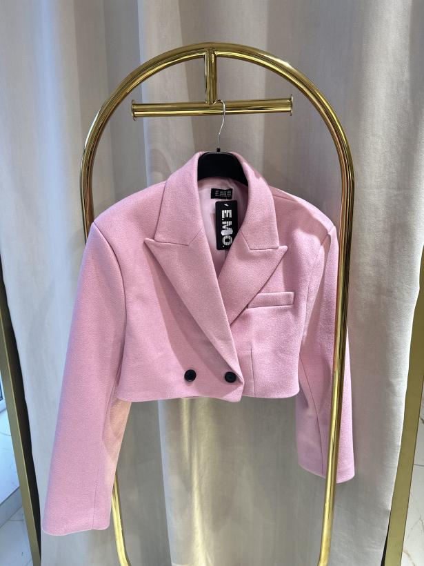 EM ŻAKIET KRÓTKI RÓŻOWY