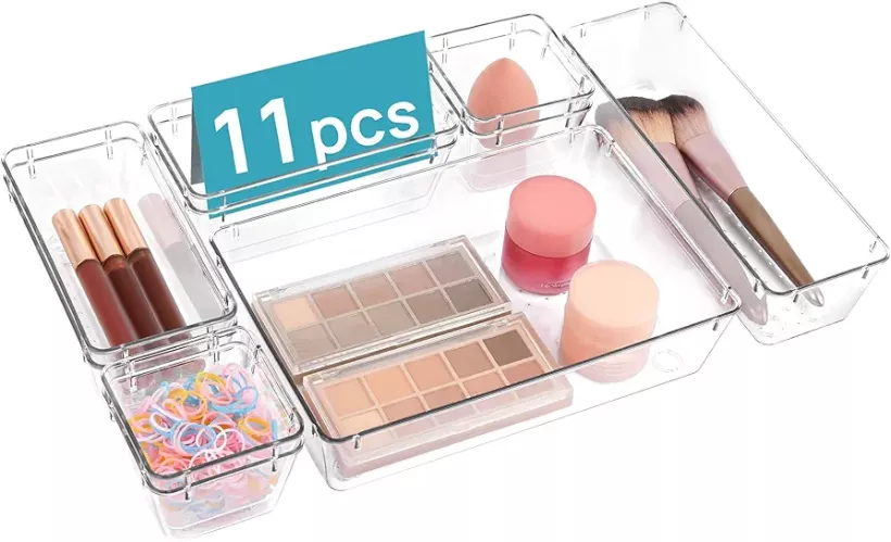 O13 Vtopmart Organizery do szuflady 11 sztuk 