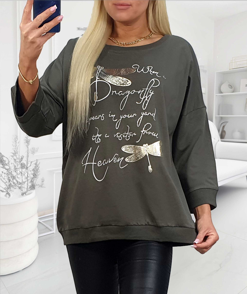 Bluza MEGI Plus Size Ważka