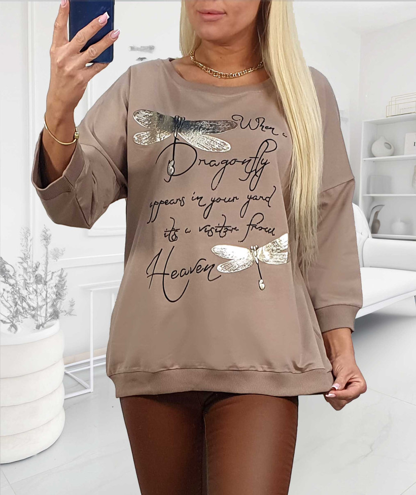 Bluza MEGI Plus Size Ważka