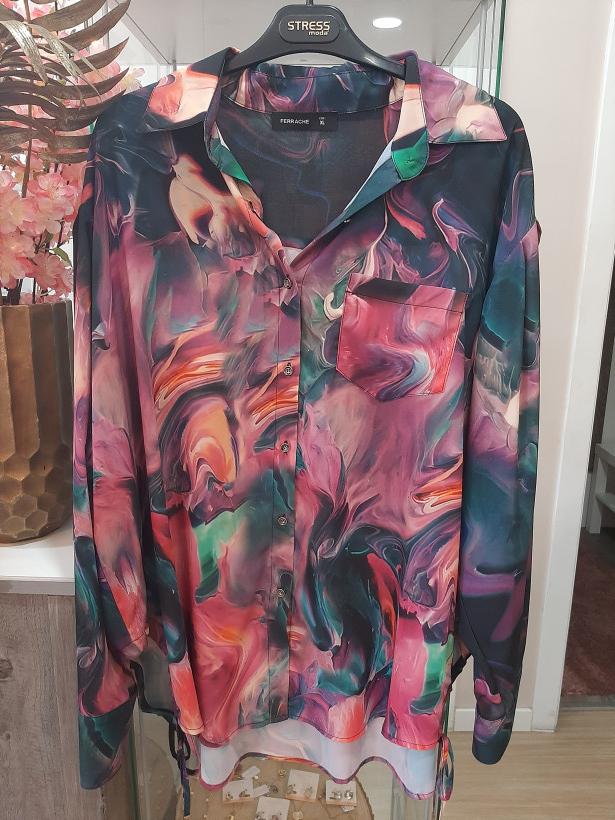 Camisa multi color