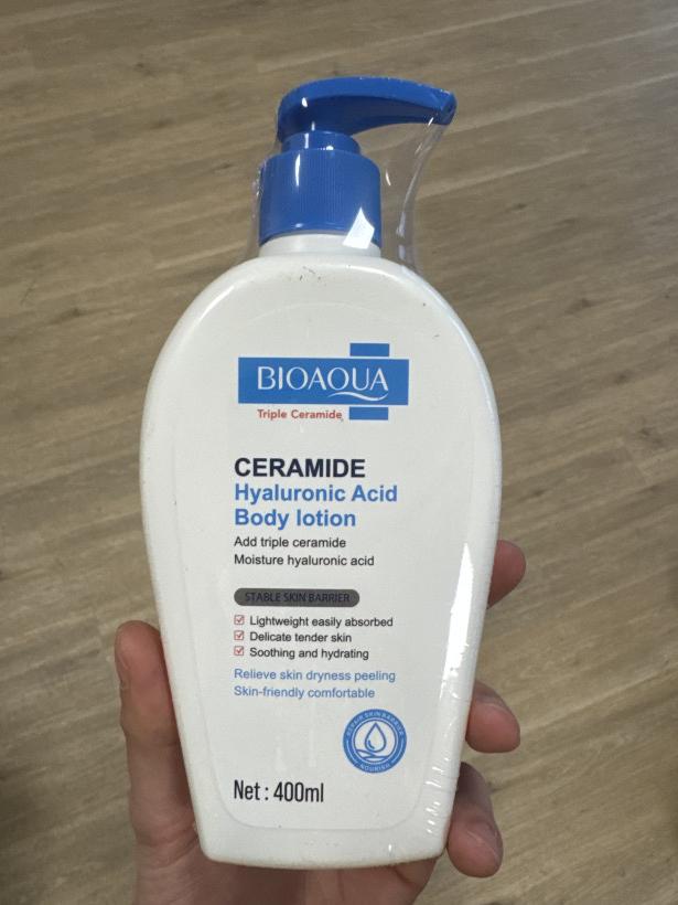 Bioaqua - Telové mlieko s kyselinou hyalurónovou