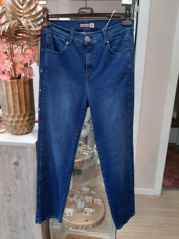 Calças de ganga azul