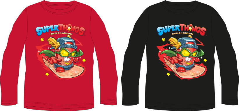 T-SHIRT CHŁOPIĘCY Super ZINGS CZERWONA