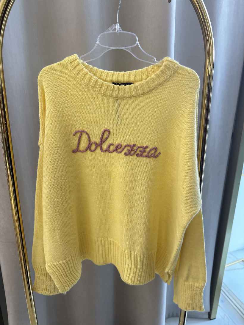 LUM SWETEREK ZÓŁTY DOLCE
