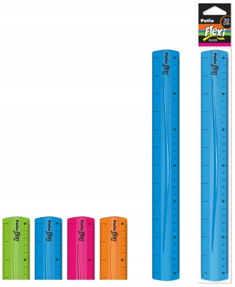 LINIJKA ELASTYCZNA długa 30 cm różne KOLORY COOLPACK Patio 