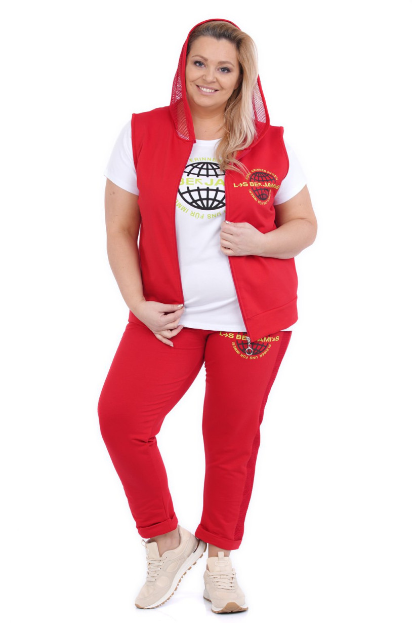 Bawełniany Komplet Plus Size 3-cz