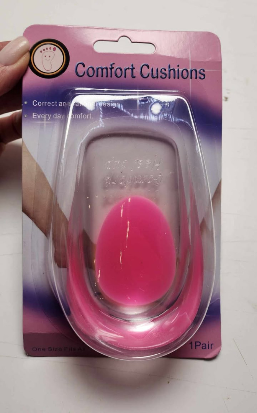 żelowe wkładki pod piętę DO BUTÓW