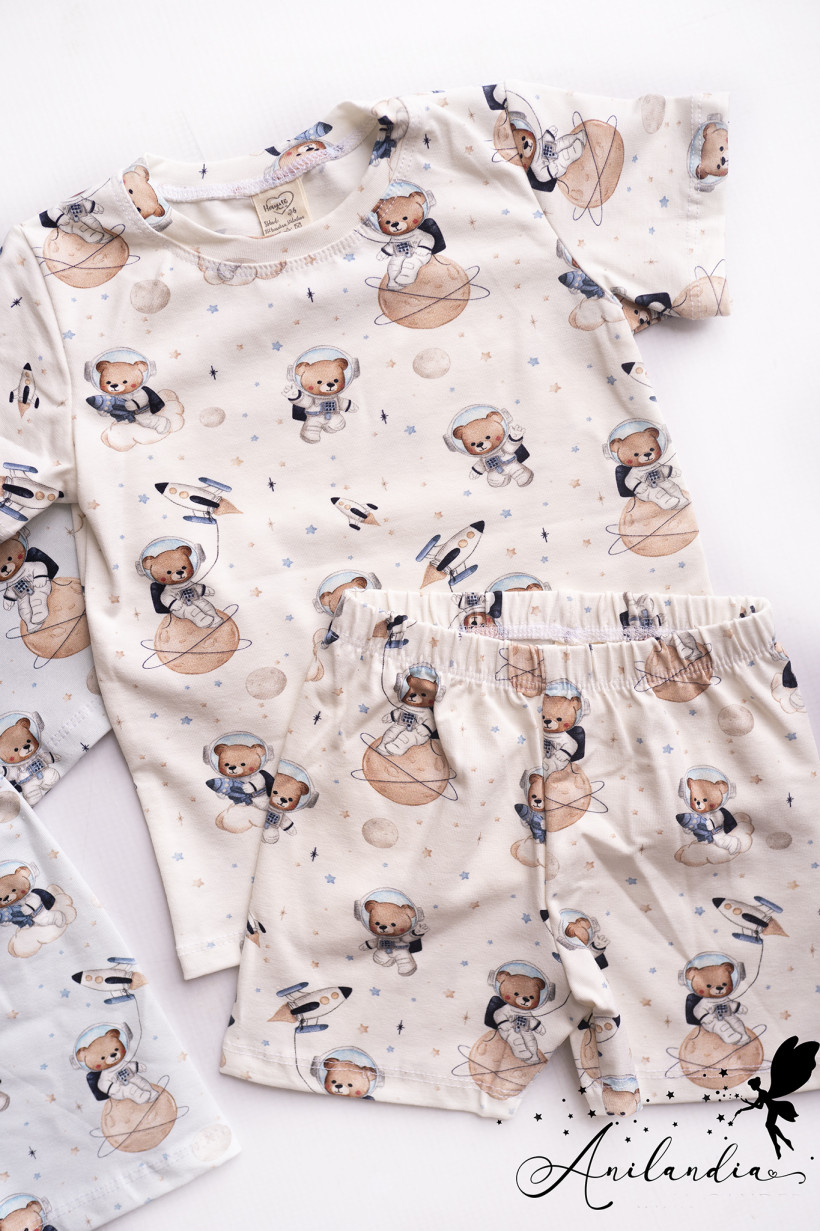 Piżamka Misie w Kosmosie na Kremie Haydi