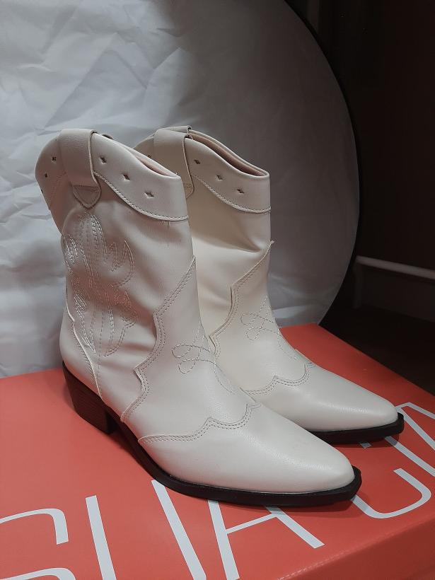 Botas cowboy perola