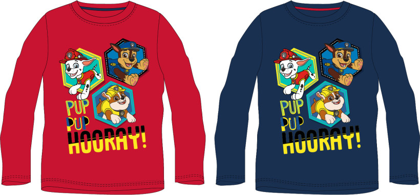 T-SHIRT CHŁOPIĘCY PAW Patrol Czerwony