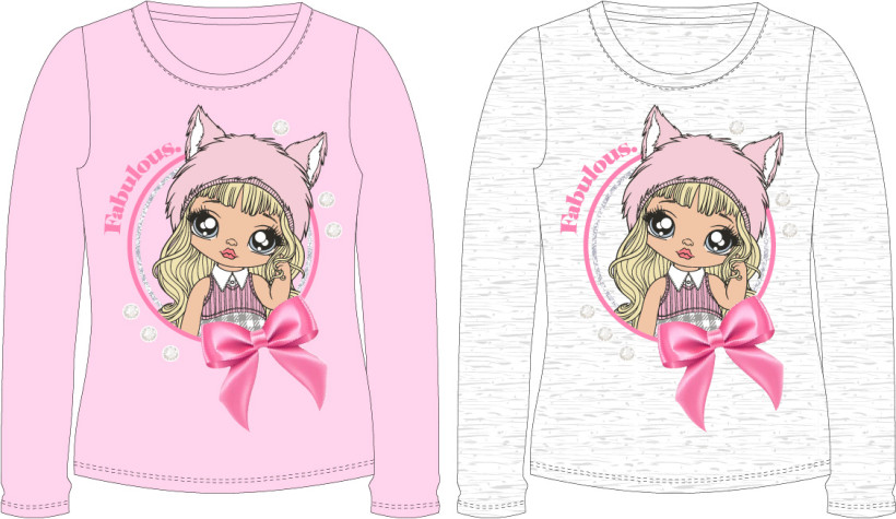 T-SHIRT DZIEWCZĘCY NANA Surprise RÓŻOWA