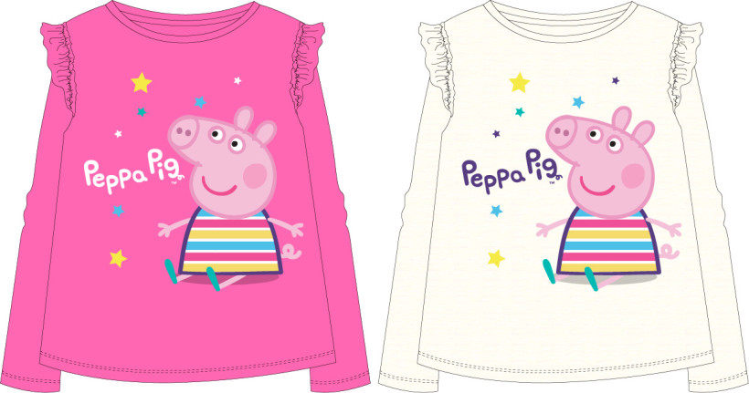 T-SHIRT DZIEWCZĘCY PepaPig Różowa
