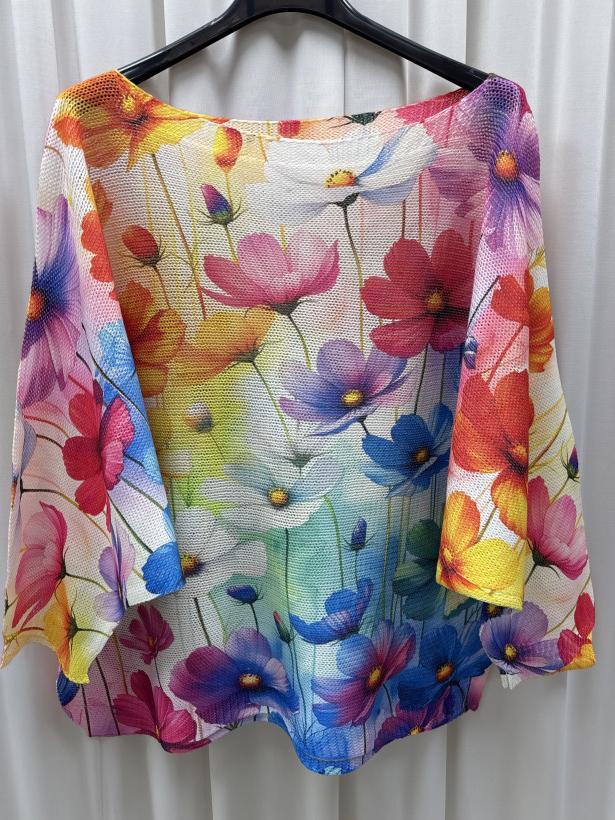 Niťák farebná lúka kvetov