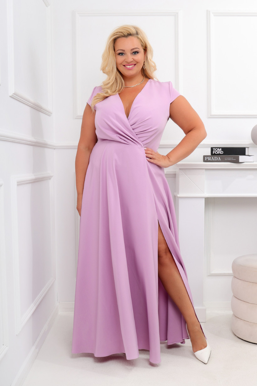 Sukienka Mija liliowa