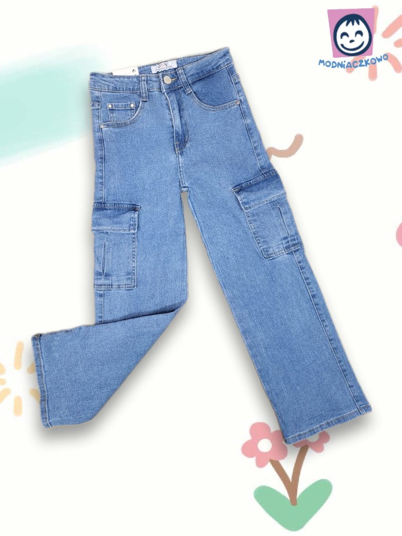 Spodnie Jeans Bojówki