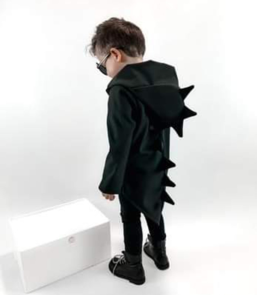 Kurtka Softshell chłopięca Dragon- czarna