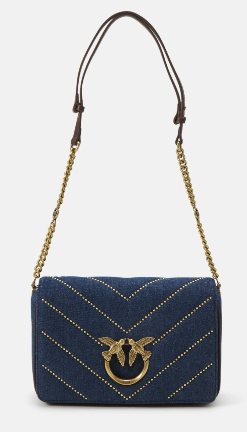 Torebka Pinko Love Click classic denim blu