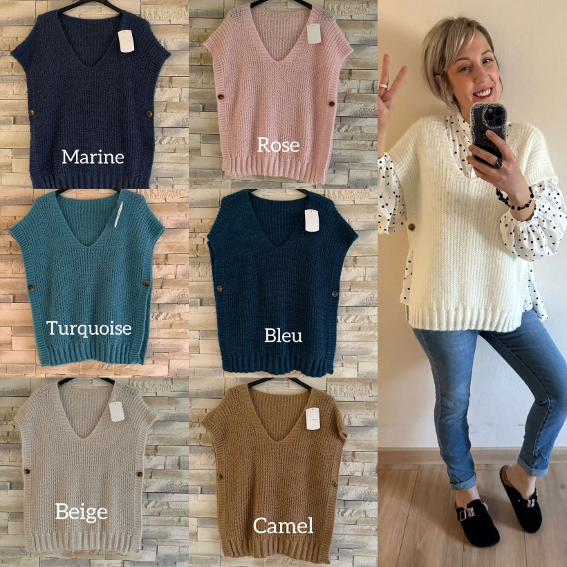 pull sans manche