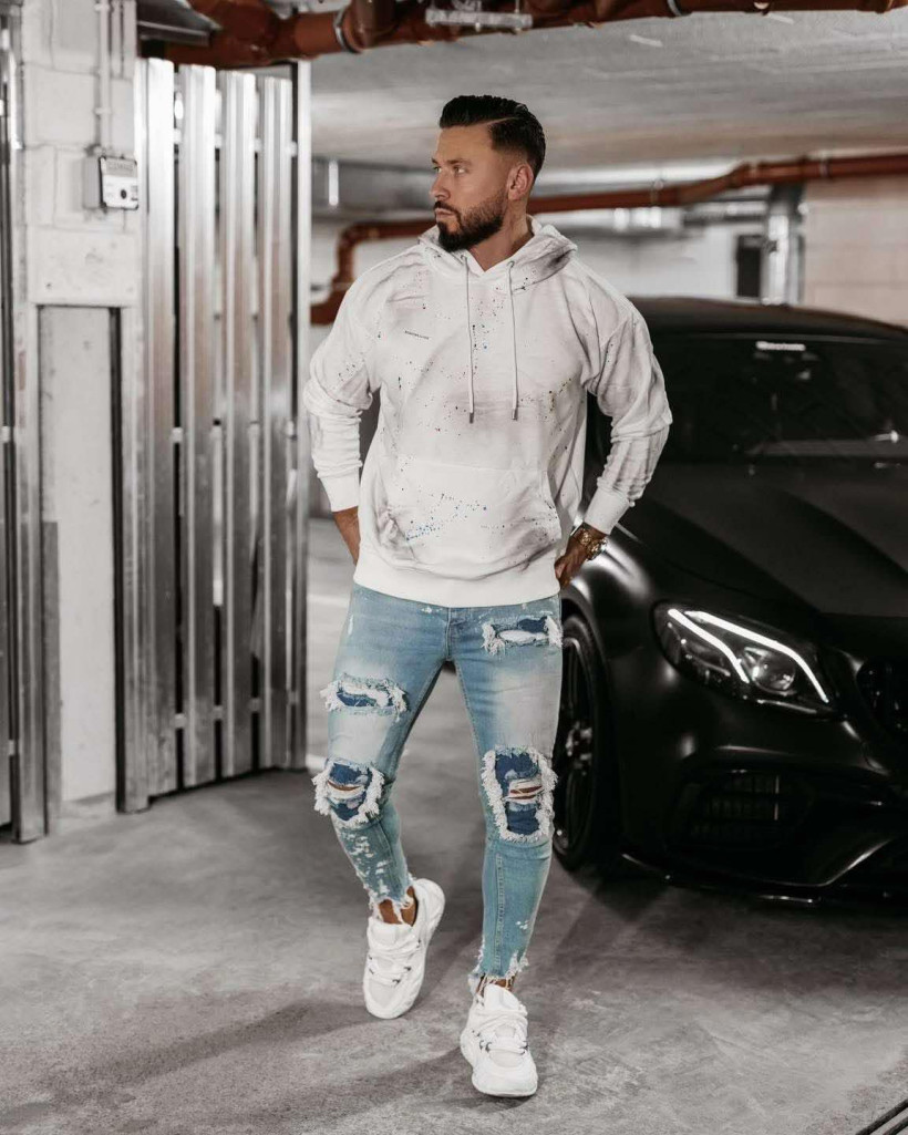 BLADE bluza ecru