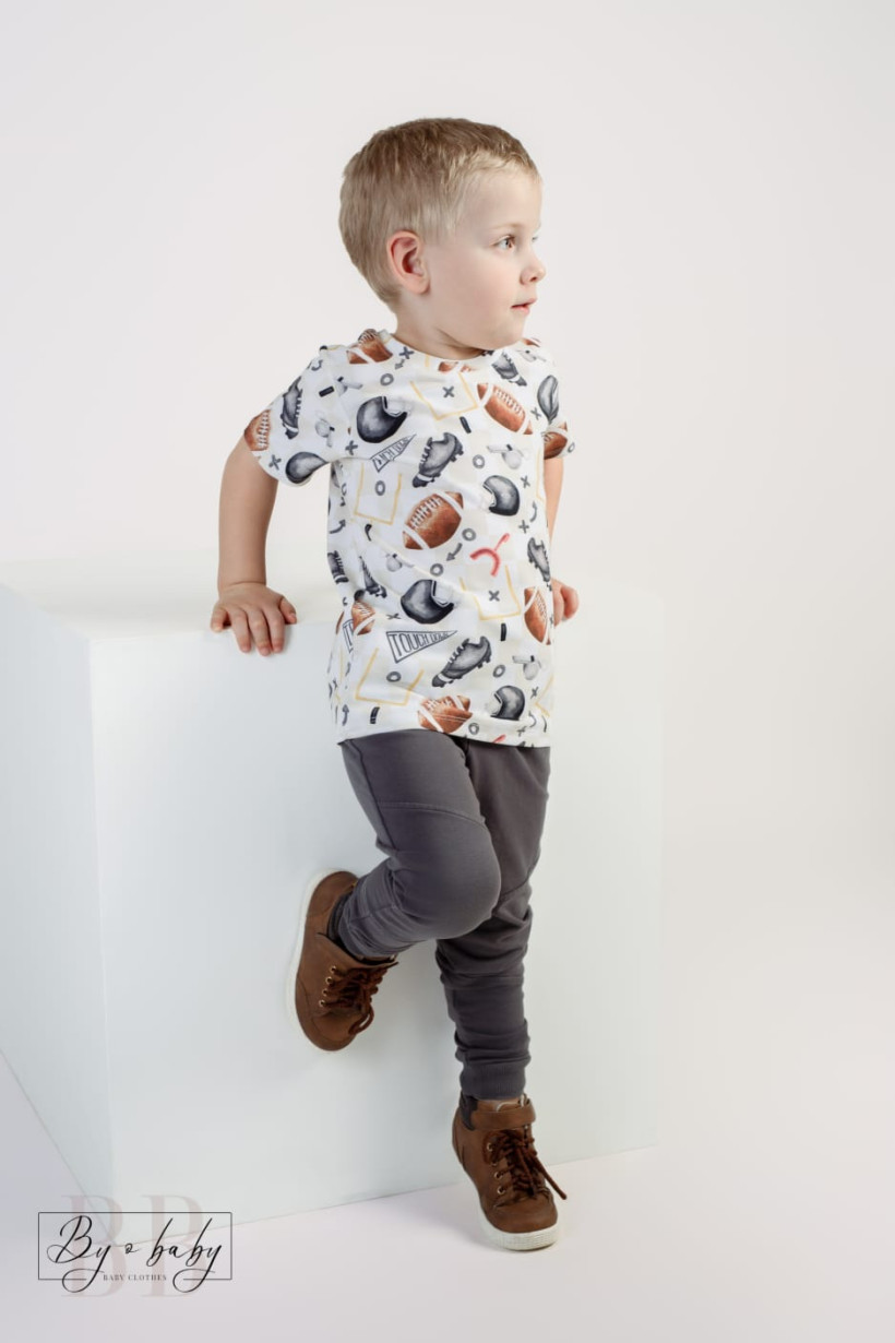 Bluzka baseball By o Baby